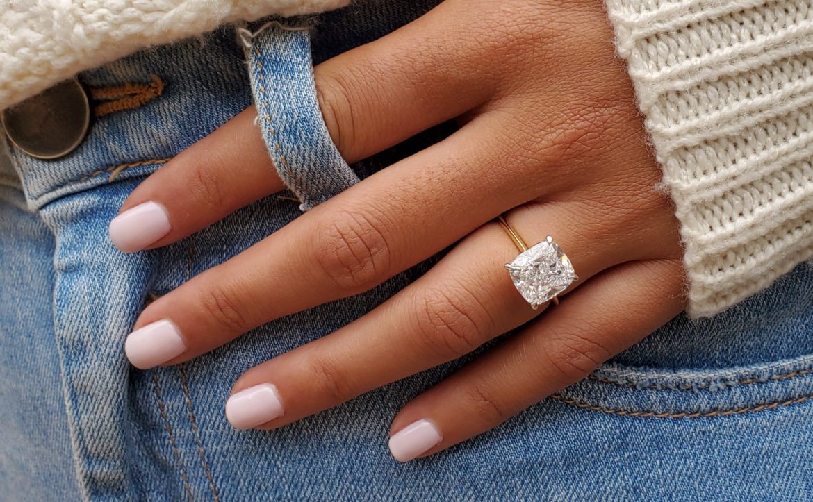 Cushion Cut Engagement Rings From Adiamor Are Modern - Adiamor Blog