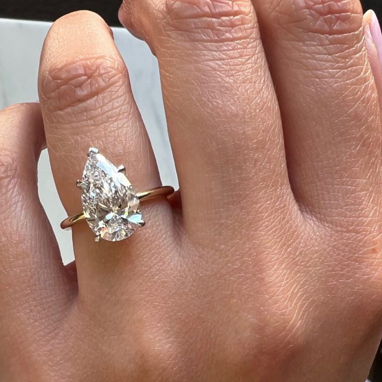 Pear Shaped Diamond Rings From Adiamor Are Perfect - Adiamor Blog