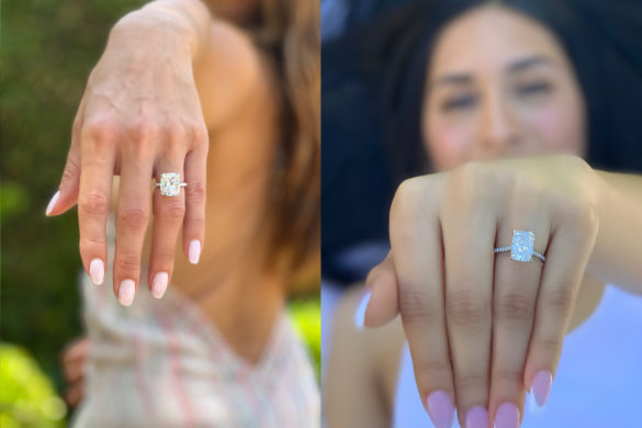 Emerald Cut VS. Radiant Cut Diamonds - What You Need To Know - Adiamor Blog